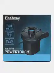 Синий насос электрический для надувного матраса, лодок Bestway 62139, 62257