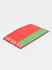 Красный нашивка, термонашивка, шеврон, флаг страны (термонашивка / нашивка / заплатка на одежду )