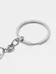 Серебряный брелок для ключей Дракон