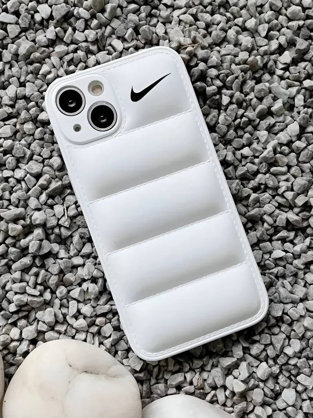 Белый чехол на iPhone (Айфон) 11, 13, 14, 15, 7, 8 Plus, X, XS, XR, 12 Pro / Max, силиконовый