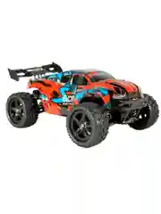 Красный радиоуправляемый трагги Remo Hobby S-EVOR Brushless 1665 4WD RTR, 1:16, красный, синий