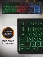 Проводная игровая клавиатура Gembird KB-250L