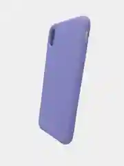 Лавандовый защитный силиконовый чехол Silicone Cover iPhone X, XS, XR, XS Max