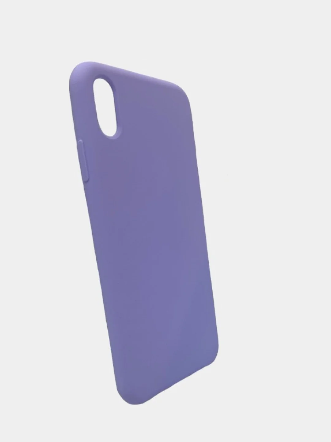 Лавандовый защитный силиконовый чехол Silicone Cover iPhone X, XS, XR, XS Max