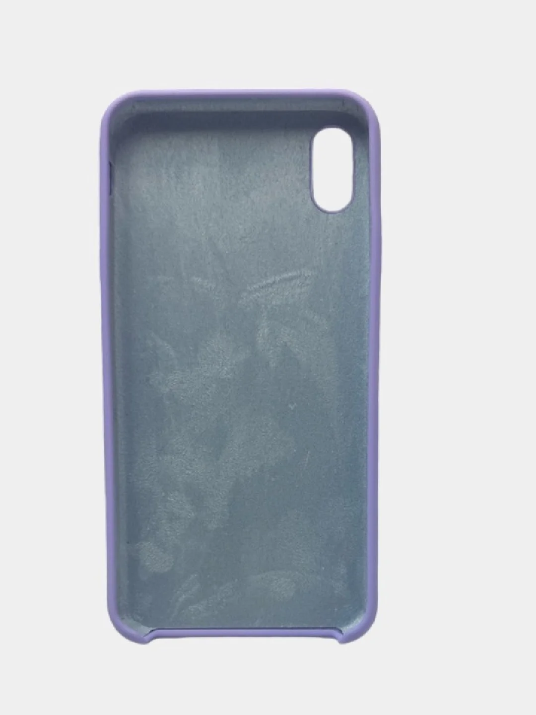 Лавандовый защитный силиконовый чехол Silicone Cover iPhone X, XS, XR, XS Max