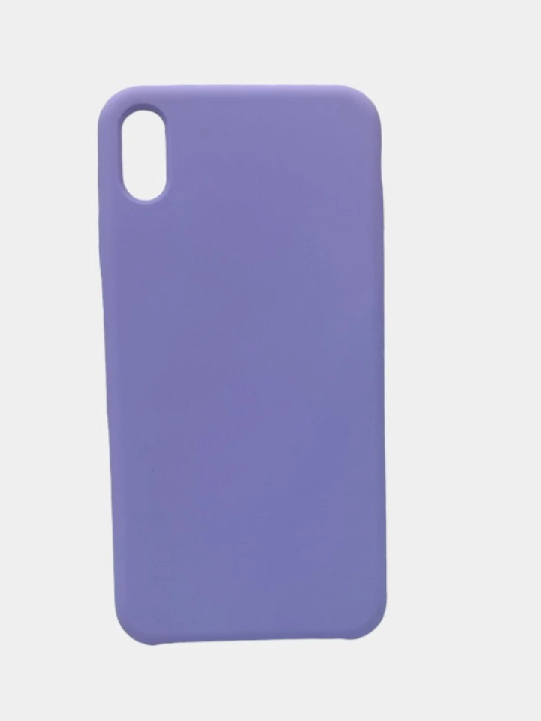 Лавандовый защитный силиконовый чехол Silicone Cover iPhone X, XS, XR, XS Max