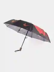Алый зонт Popular автомат, город, звезды, омбре