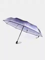 Фиолетовый зонт Popular автомат, город, звезды, омбре