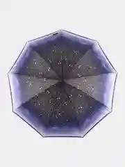 Фиолетовый зонт Popular автомат, город, звезды, омбре