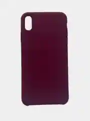 Багровый защитный силиконовый чехол Silicone Cover iPhone X, XS, XR, XS Max