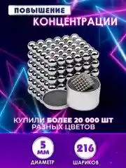 Неокуб игрушка-антистресс головоломка конструктор из магнитных шариков