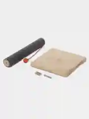 Бронзовый когтеточка для кошек с игрушкой, лежанка, столбик