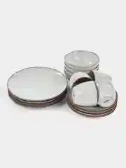 Белый столовый сервиз на 4 персоны