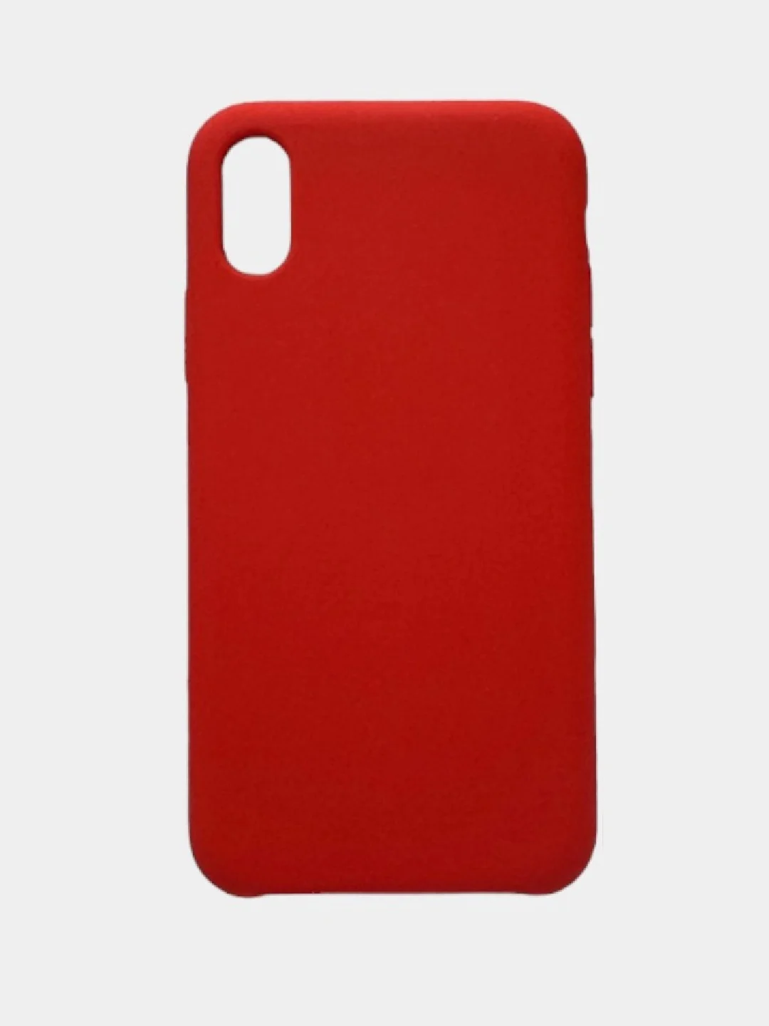 Красный защитный силиконовый чехол Silicone Cover iPhone X, XS, XR, XS Max