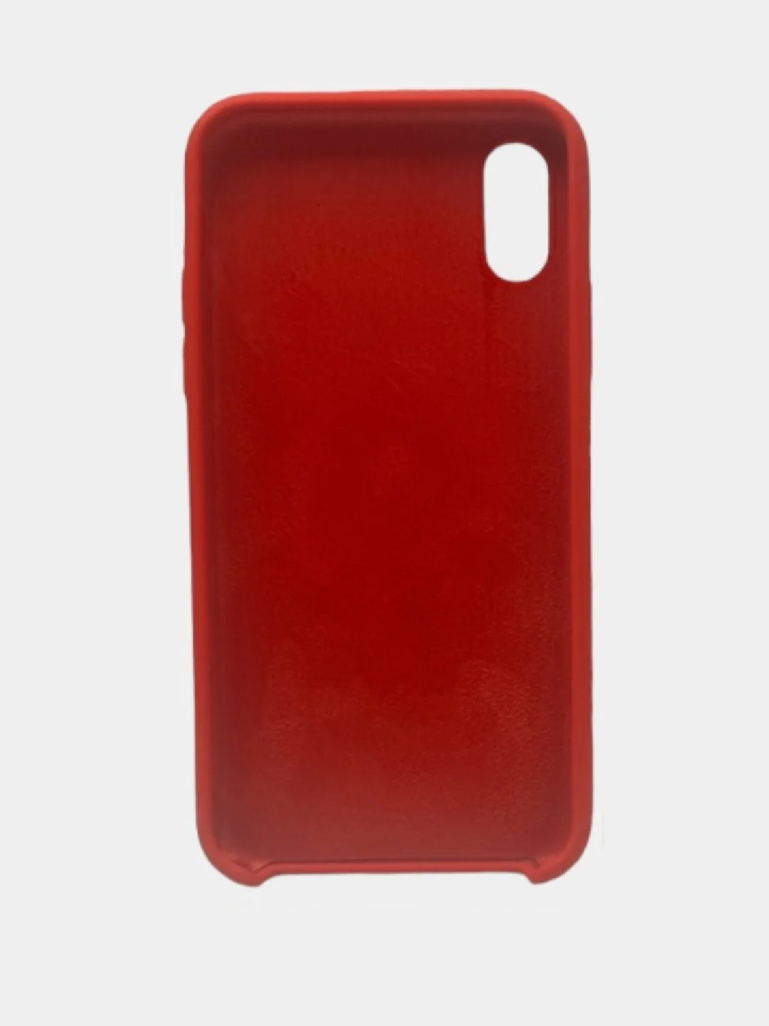 Красный защитный силиконовый чехол Silicone Cover iPhone X, XS, XR, XS Max
