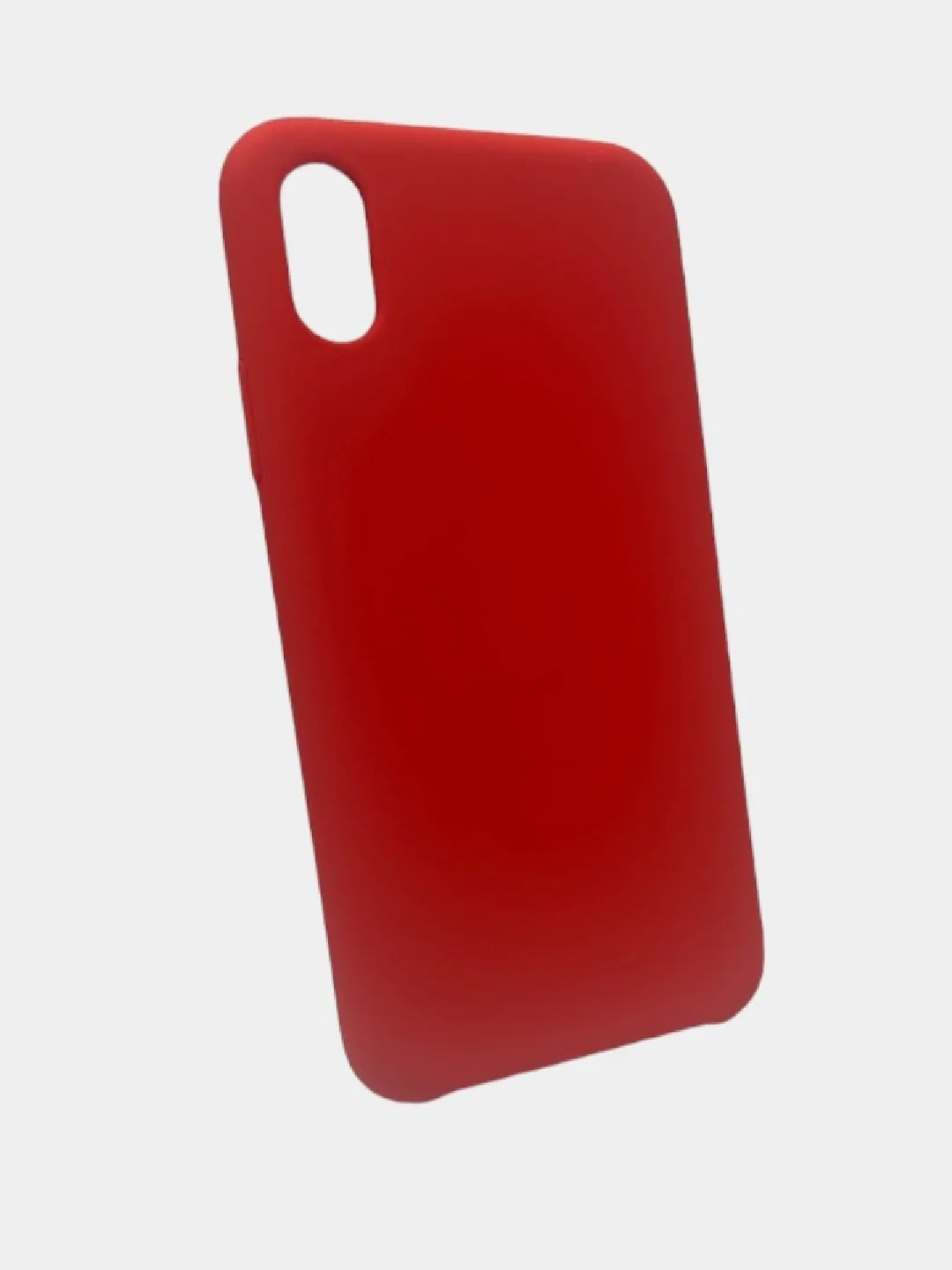 Красный защитный силиконовый чехол Silicone Cover iPhone X, XS, XR, XS Max