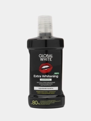 Экстра отбеливающий ополаскиватель для полости рта GLOBAL WHITE 300 мл