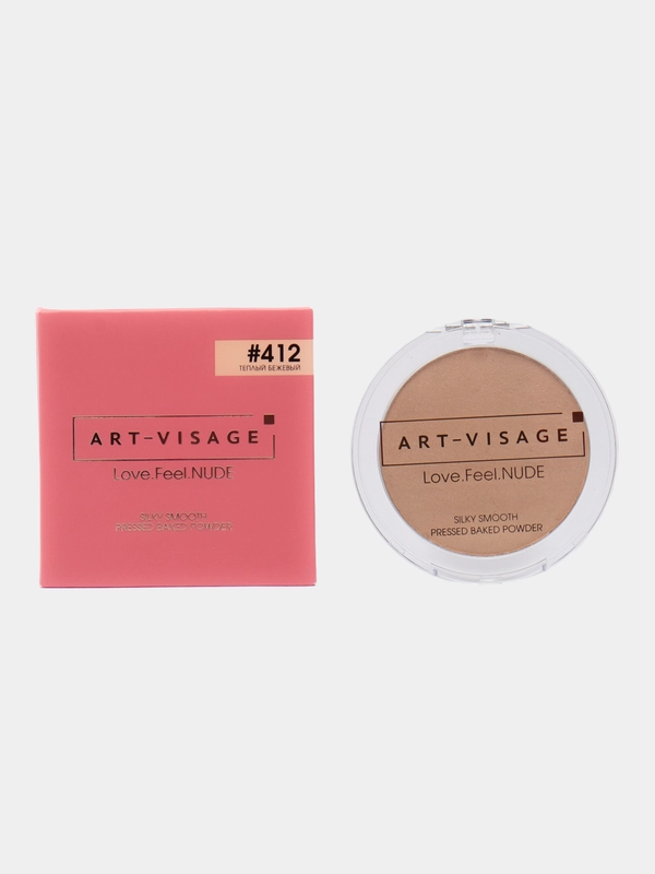 ART-VISAGE Запеченная пудра "Love.Feel.NUDE", 412 тон