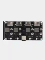 Модуль быстрой зарядки USB 12V 24V  QC2.0 QC3.0 4 канала