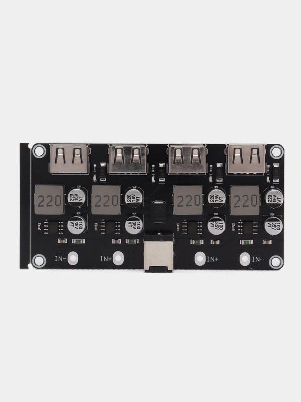 Модуль быстрой зарядки USB 12V 24V  QC2.0 QC3.0 4 канала