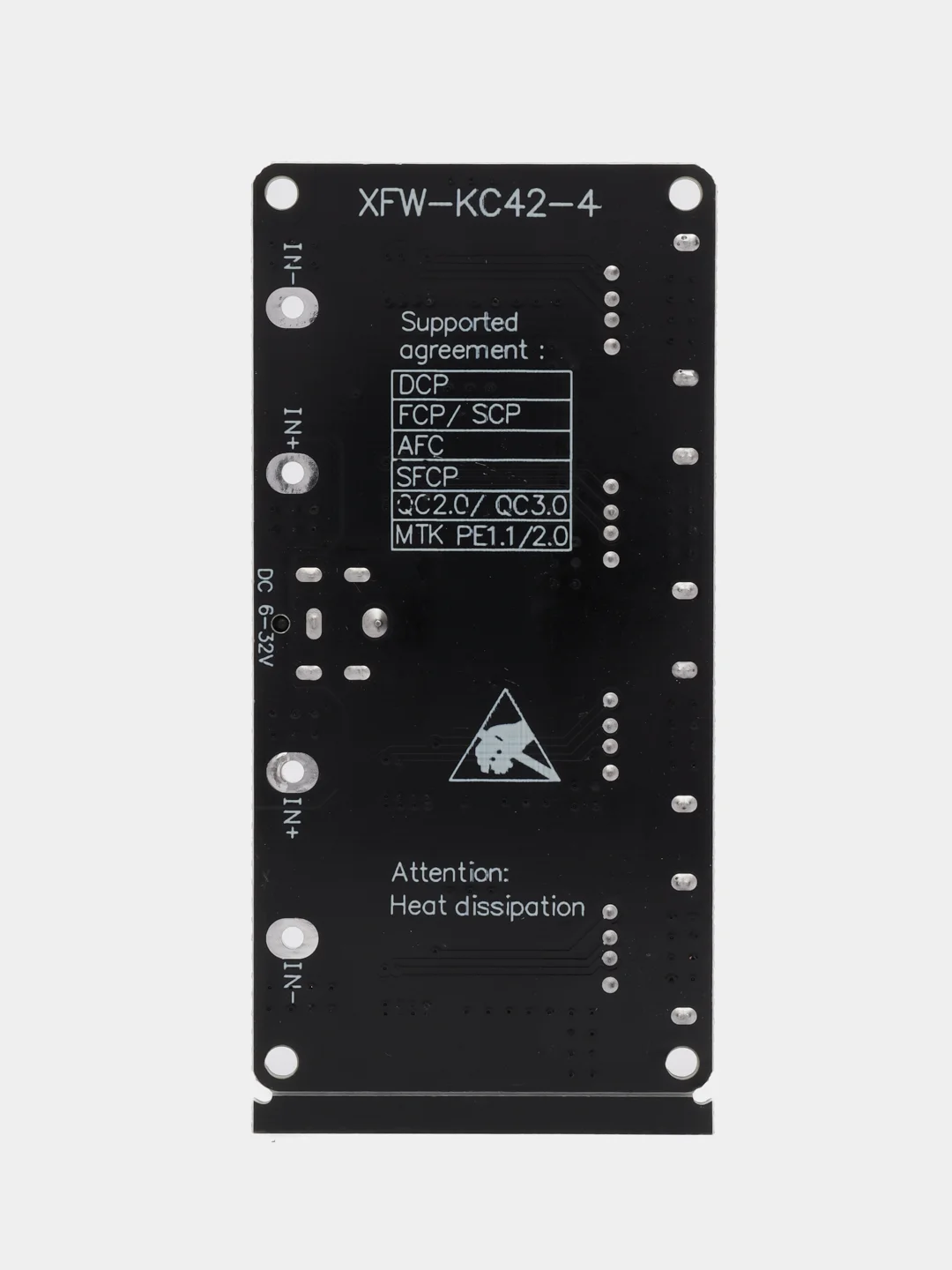 Модуль быстрой зарядки USB 12V 24V  QC2.0 QC3.0 4 канала