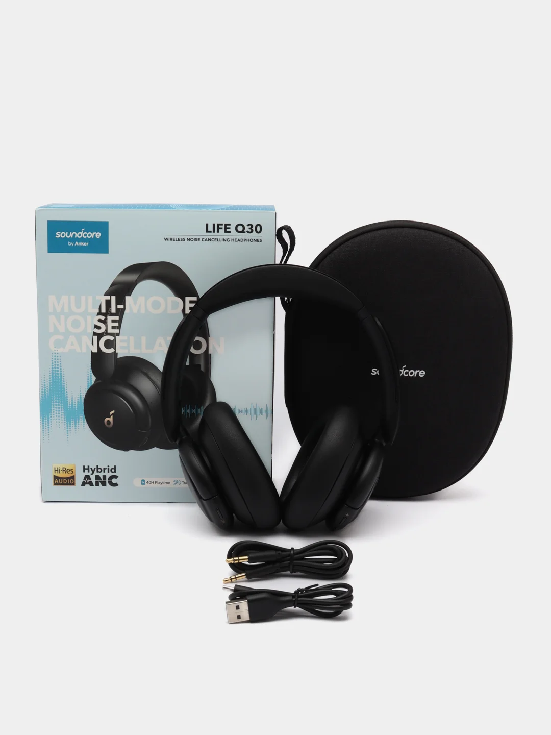 Беспроводные наушники Soundcore Life Q30 Black (A3028) Black
