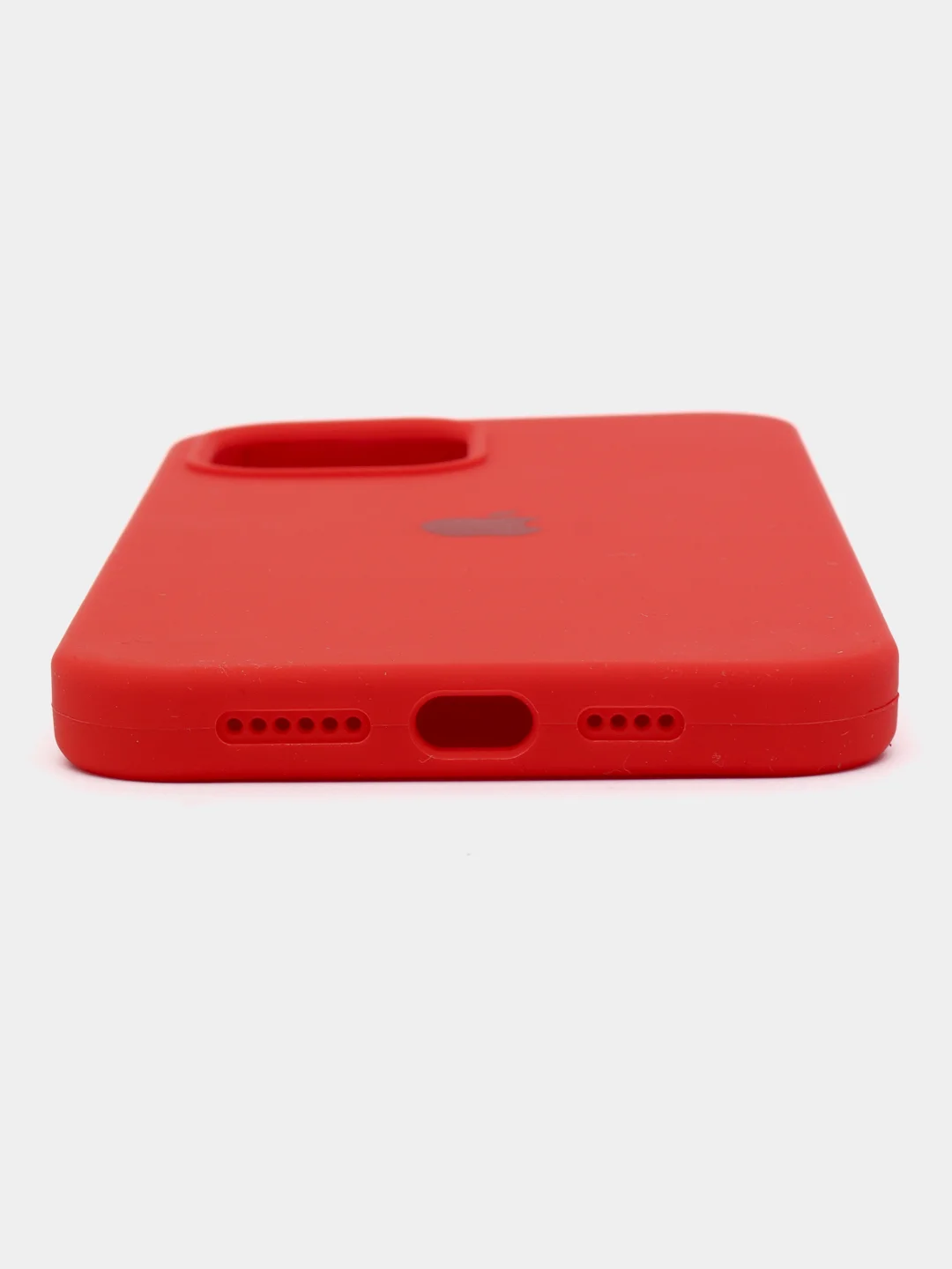 Алый чехол для iPhone 12 Pro Max (Silicone Case)