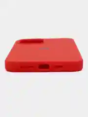 Алый чехол для iPhone 12 Pro Max (Silicone Case)