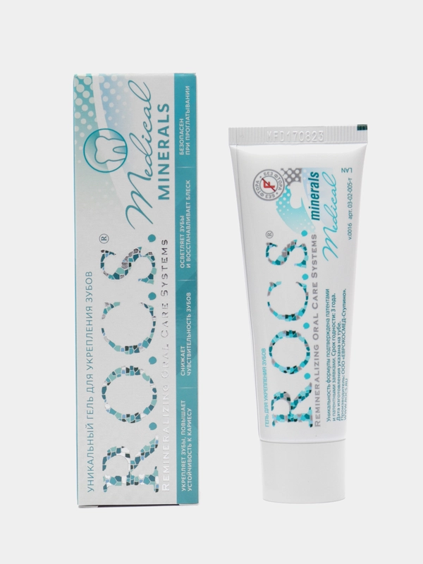 Гель Rocs medical minerals реминерализирующий 45 гр