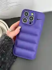 Фиолетовый чехол на iPhone (Айфон) 11, 13, 14, 15, 7, 8 Plus, X, XS, XR, 12 Pro / Max, силиконовый