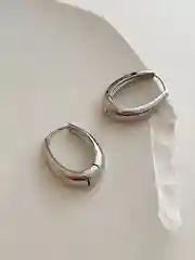 Серебряный серьги бижутерия кольца, капли