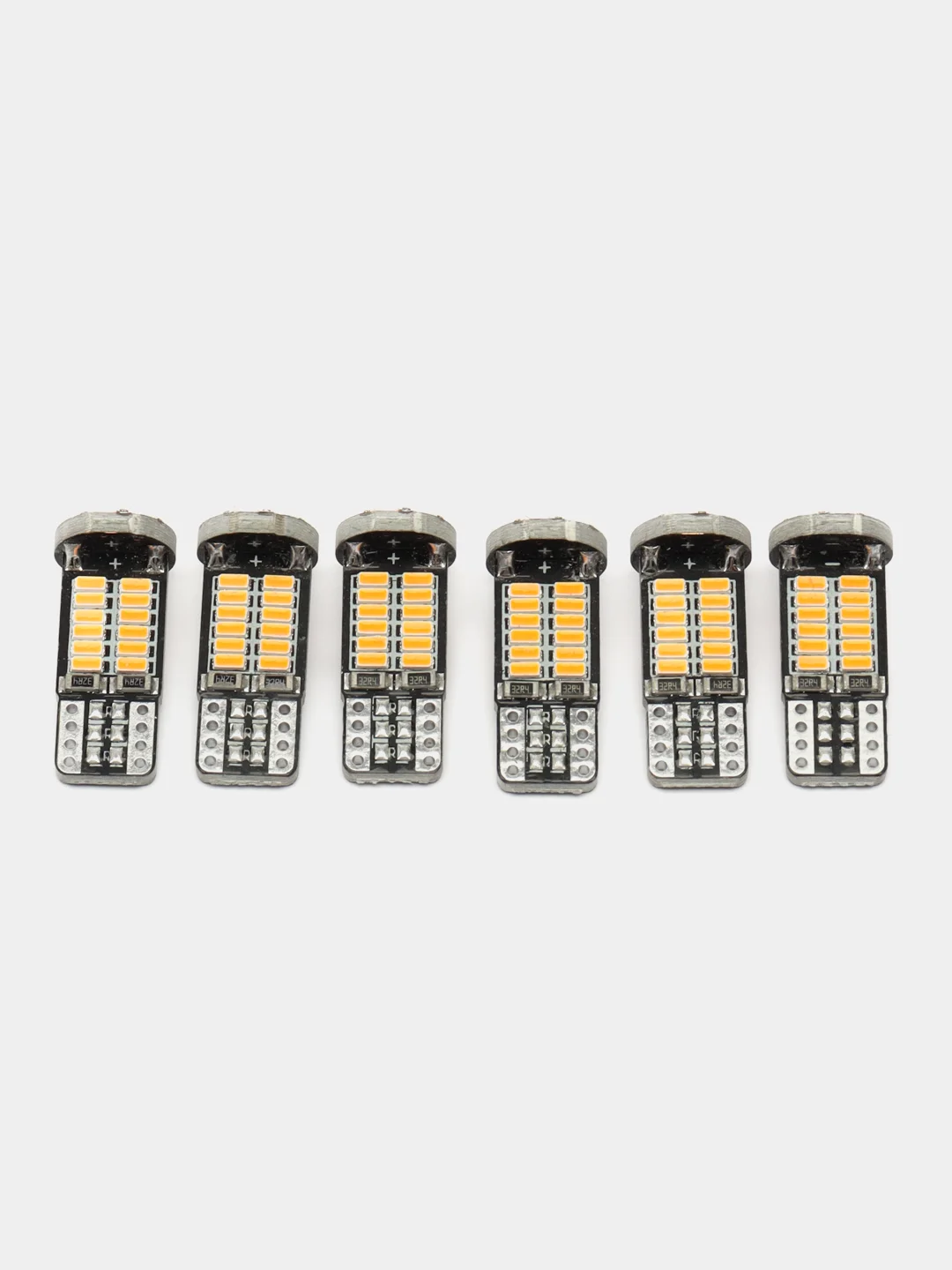 Желтый лампа габаритов Т10 LED 34SMD, 12V, W5W