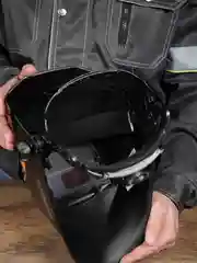 Маска сварочная хамелеон ELECTROLITE Ф4,  90*35 мм, DIN 9-13, внешняя регулировка