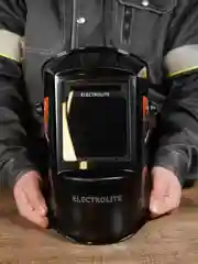 Сварочная маска хамелеон ELECTROLITE Ф10(103x90 мм,DIN 4/5-8/9-13, внешняя регулировка