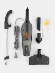 Черный пылесос ручной, вертикальный беспроводной для дома Xiaomi Deerma DX115C и DX118C RU-версия