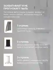 Белый пылесос ручной, вертикальный беспроводной для дома Xiaomi Deerma DX115C и DX118C RU-версия