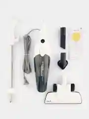 Белый пылесос ручной, вертикальный беспроводной для дома Xiaomi Deerma DX115C и DX118C RU-версия