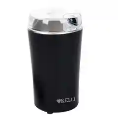 Черный кофемолка электрическая Kelli 85г