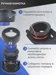 Катушка для триммера 83 М10х1.25мм, Чеглок