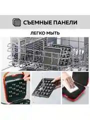 Многофункциональная вафельница-гриль со сменными панелями GFGRIL GFW-030, венские вафли