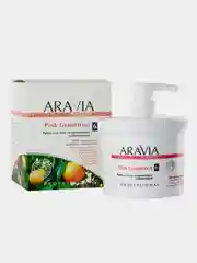 Крем для тела ARAVIA Organic Pink Grapefruit, увлажняющий, лифтинговый, 550 мл