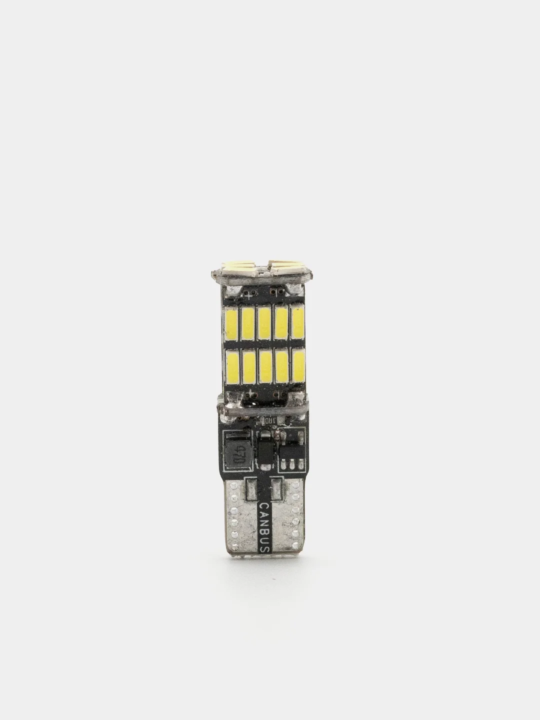 Синий лампа габаритов, светодиодная, с обманкой, 5 цветов, T10, W5W, 26 SMD, 12V