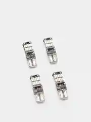 Синий лампа габаритов, светодиодная, с обманкой, 5 цветов, T10, W5W, 26 SMD, 12V
