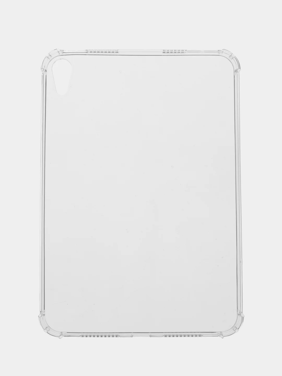 Серый чехол для iPad mini 6, силикон, прозрачный, противоударный