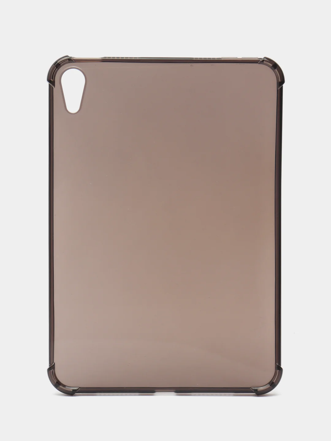 Серый чехол для iPad mini 6, силикон, прозрачный, противоударный