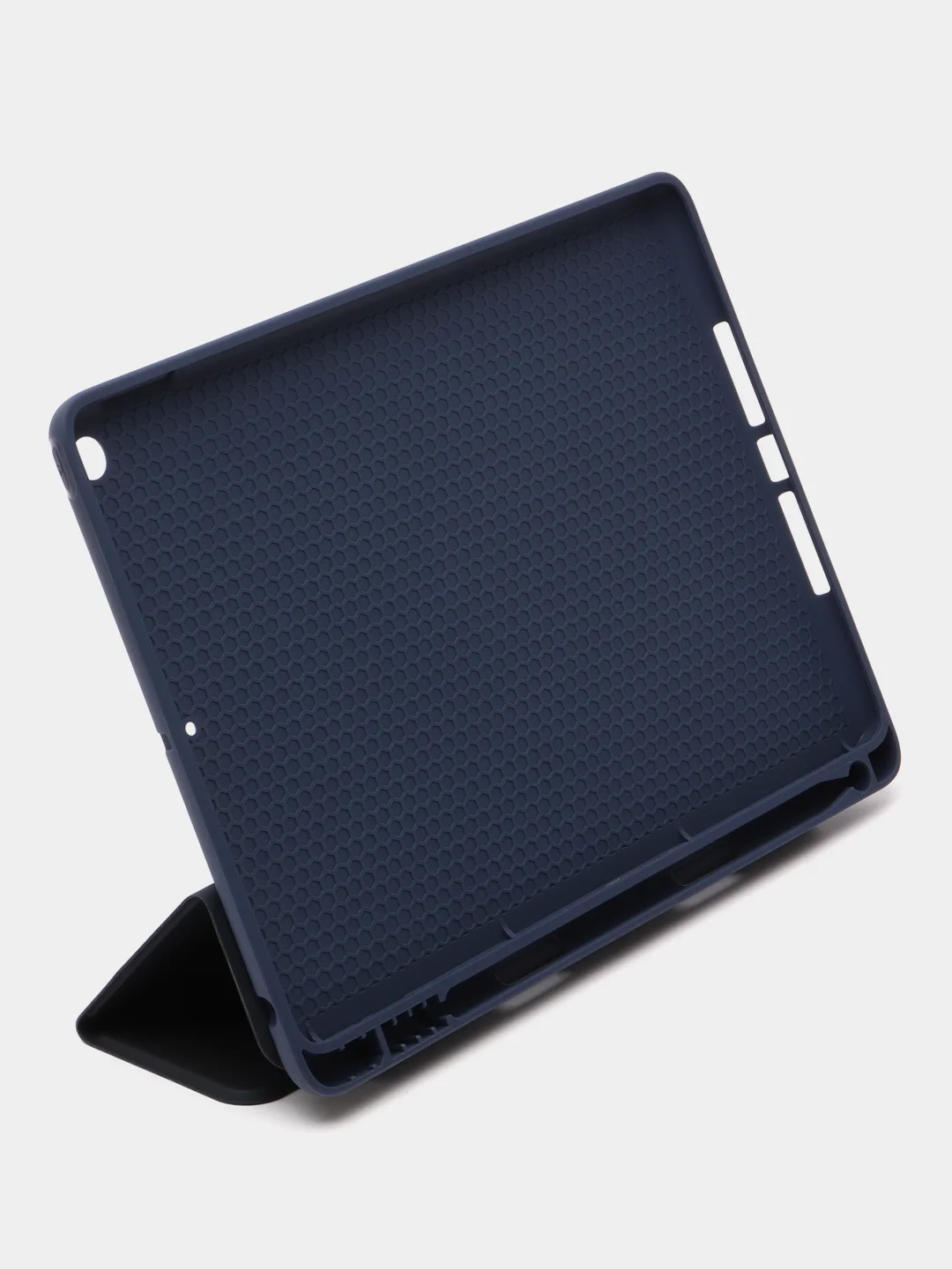 Темно-синий чехол для iPad 10.2, iPad 10.9, iPad Air 4/5 10.9, iPad Pro 2024, Mini 6 место для стилуса