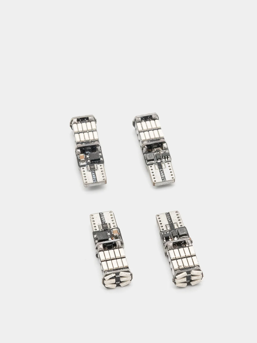 Синий лампа габаритов, светодиодная, с обманкой, 5 цветов, T10, W5W, 26 SMD, 12V