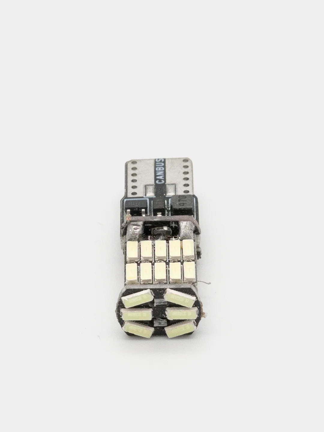 Синий лампа габаритов, светодиодная, с обманкой, 5 цветов, T10, W5W, 26 SMD, 12V