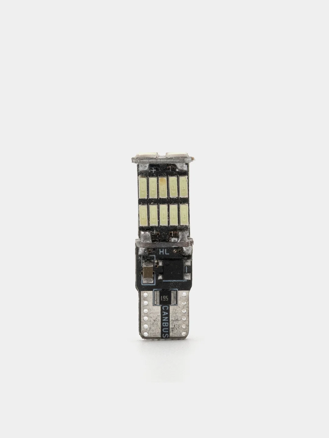 Синий лампа габаритов, светодиодная, с обманкой, 5 цветов, T10, W5W, 26 SMD, 12V