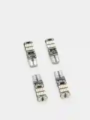 Синий лампа габаритов, светодиодная, с обманкой, 5 цветов, T10, W5W, 26 SMD, 12V